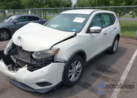 2014 Nissan Rogue S from USA, damaged, VIN 5N1AT2MT8EC850908